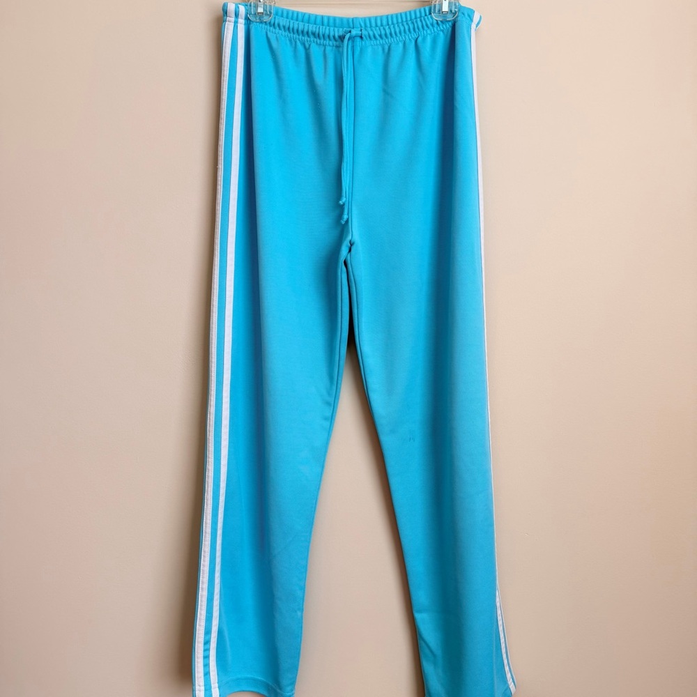 Athletic Works Light Blue Joggers with White Accents